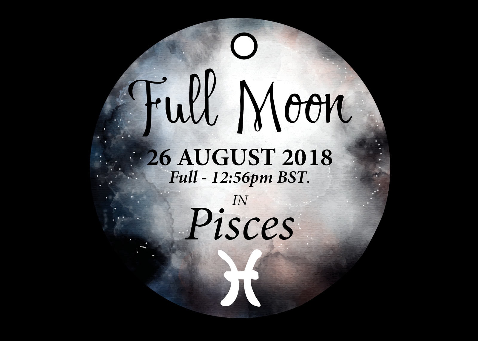 Full Moon in Pisces 26th August 2018 • Louise Reads
