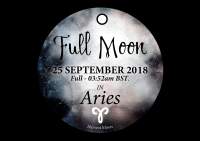 Full Moon in Aries - 25th September 2018
