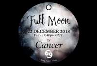 Full Moon in Cancer – 22nd December 2018