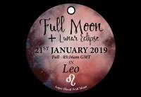 Full Bloodmoon in Leo – 21st January 2019 + Lunar Eclipse.