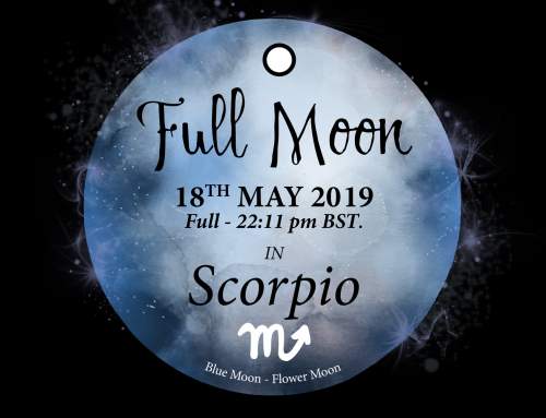 Blue Full Moon in Scorpio – 18th May 2019.