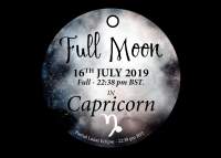 Full Moon in Capricorn – 16th July 2019 + Partial Lunar Eclipse